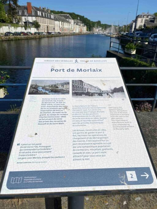 شقة Voiles Sur Morlaix: Vue Port, 4 Personnes, Parking المظهر الخارجي الصورة