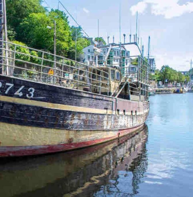 شقة Voiles Sur Morlaix: Vue Port, 4 Personnes, Parking المظهر الخارجي الصورة